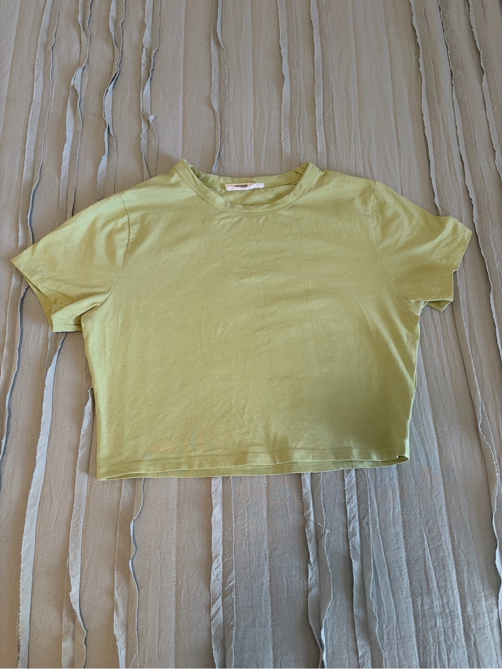 Cotton On Micro Crop Tee | Size L